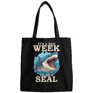Discover Its A Bad Week To Be A Seals Shark Lovers Bags