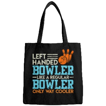 Discover Funny Left Handed Bowler Left Handed Bowling Bags