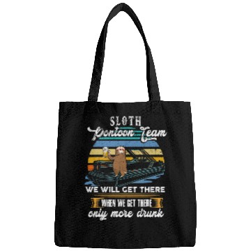 Discover Sloth Pontoon Team We will get there when we get there Gift Bags