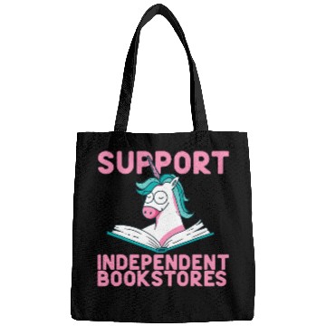 Discover Support Independent Bookstores Book Lover Reading Nerd Bags