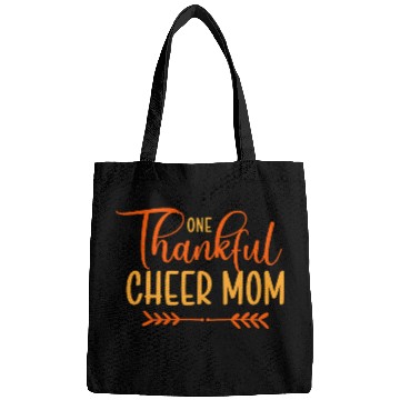 Discover Cheer Mom Cheerleading Fall Thanksgiving Thankful Bags
