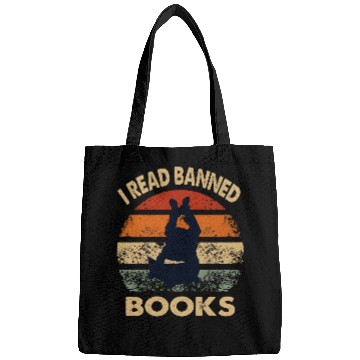 Discover Reading Image Picture Reader I Read Banned Books Bags