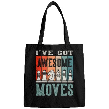 Discover Ive Got Awesome Moves Chess Player Board Game Grandmaster Bags