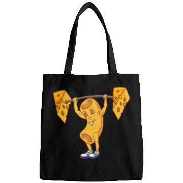 Discover Macaroni Lifting Cheese Macaroni Weightlifting Bags