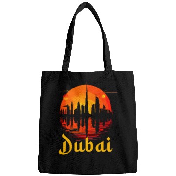 Discover Dubai Skyline Arabic traveling Bags