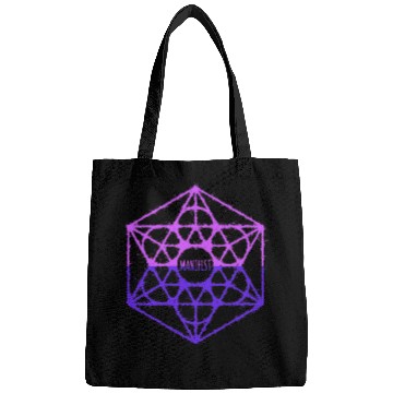 Discover Manifest Hexagram Sacred Geometry Manifestation Bags