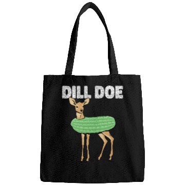 Discover Dill Doe Deer Redneck Pickle Animal Hunter Lover Pickles Bags