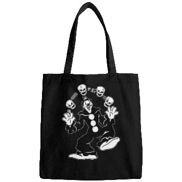 Discover Koko the Clown Juggling Skulls Bags