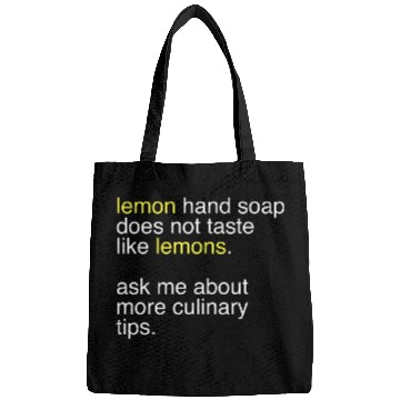 Discover lemon hand soap does not taste like lemons gift Bags