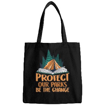 Discover Protect Our Parks Be The Change Nature Book Environment 1 Bags