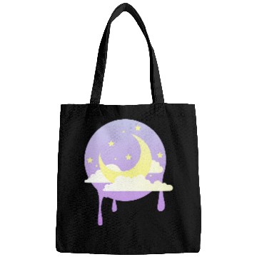 Discover Pastel Moon Kawaii Pastel Goth Bags