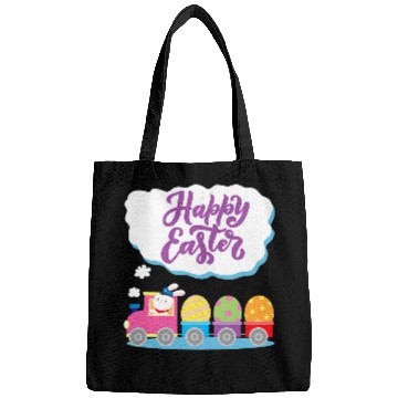 Discover Easter Bunny Egg Hunt Train with Bunny Conductor Bags
