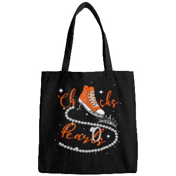 Discover Orange Chucks and Pearls Bags