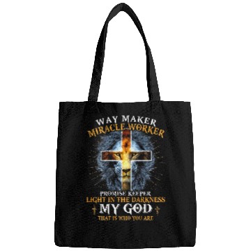 Discover way maker miracle worker promise keeper 4 Bags
