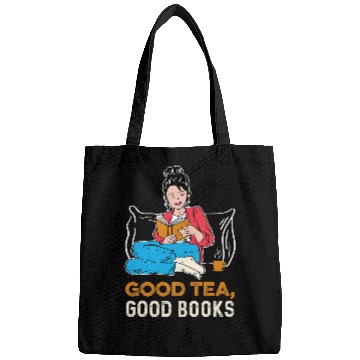 Discover Good Tea Book Lover Bags