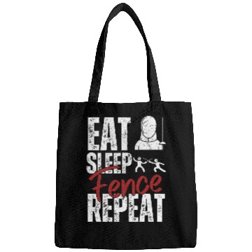 Discover Eat Sleep Fence Repeat Fencing 2 Bags