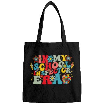 Discover In My School Inspector Era School Staff Groovy Back To Shool Bags