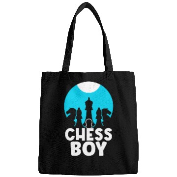 Discover Chess Boy Hobby Match Sayings Player Bags