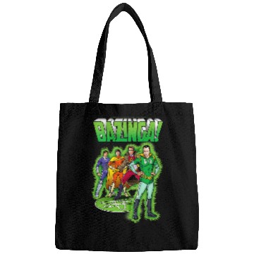 Discover The Big Bang Theory Bazinga Comic Book Characters Bags