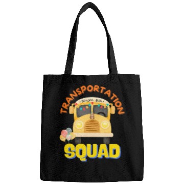 Discover Cute School Bus Driver Back To School Transportation Squad Bags