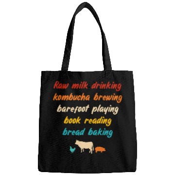 Discover Raw Milk Drinking Kombucha Brewing Barefoot Bags