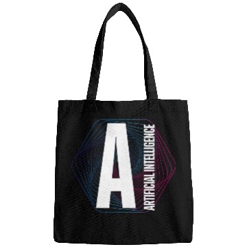 Discover AI Artificial Intelligence Computer Science robot brain Bags