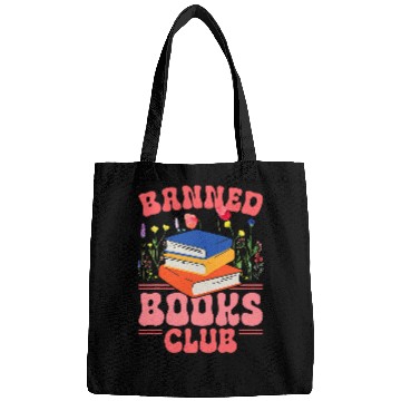 Discover Banned Books Librarian Book Lover Bags