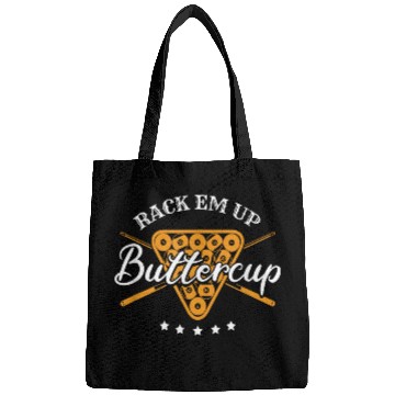 Discover Rack Em Up Buttercup Pool Billiard Team Bags