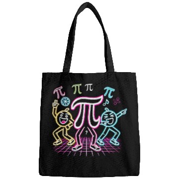 Discover Algebra Dance Funny Graph Figures Math Equation Pi Symbol Bags