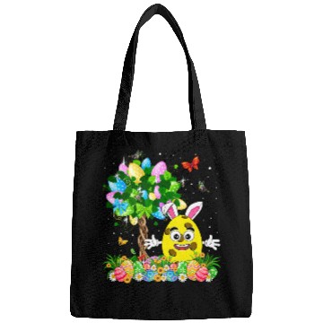 Discover Pickleball Ball With Bunny Ears Easter Eggs Tree Easter Day Bags