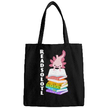 Discover Readsolotl Axolotls Reading Fish Lizard Book 4 Bags