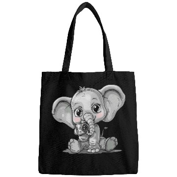 Discover Elephant With A Camera Baby Elephant Photographer Bags