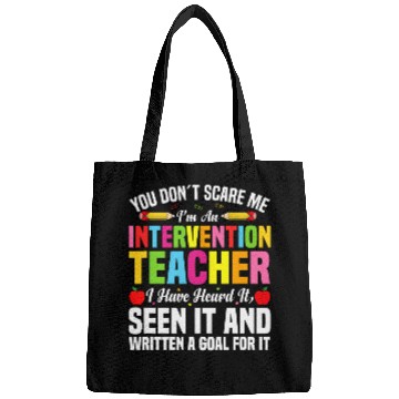 Discover Intervention Teacher Appreciation Reading Interventionist Bags