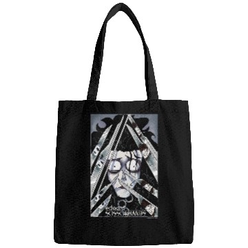 Discover Edward Scissorhands Edward Behind Scissors Comic Book Poster Bags
