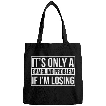 Discover Gambling Problem Pokers Black Jack Texas Hold Em Slots Vegas Bags