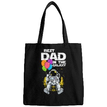 Discover bestss Dad In The Galaxy Fathers day Cool Astronaut Space Dad Bags