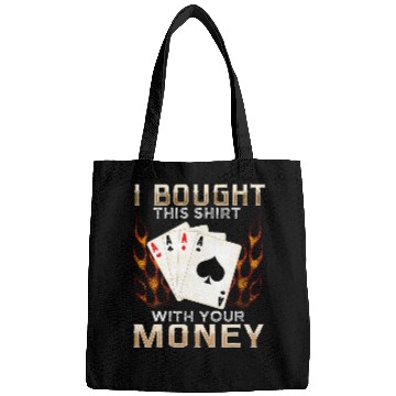 Discover Gambling Pokers Gaming Icon Card Player Bags
