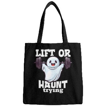 Discover ghostss Weightlifting Funny ghostss Workout Halloween Bags