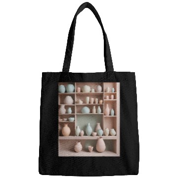 Discover Pottery Workshop Pastel Minimalism Bags