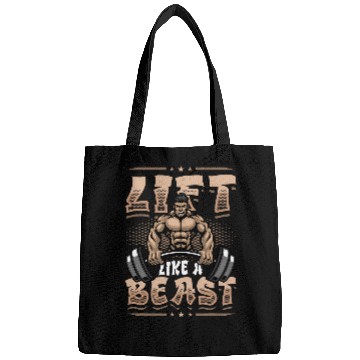 Discover Lift Like A Beast Weightlifting Bodybuilder Bags