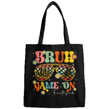 Discover Bruh Game On 4th Grade Back to School Teacher Student Bags