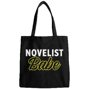 Discover Novelist Babe Novel Writer Author Bags
