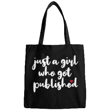 Discover Novel Writer Pub Day Just Published Author Publishing Day Bags