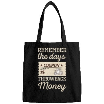 Discover Funny Remember Throwback Money Stamps Lovers gift Bags