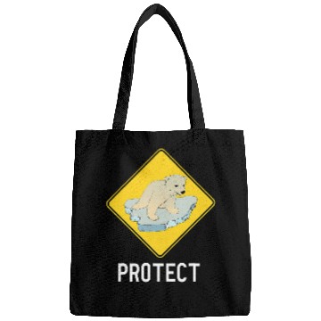 Discover Protect the Polar Bear Endangered Species Climate Change Bags