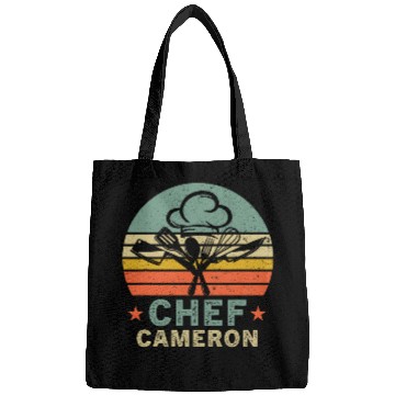 Discover Chef Cameron vintagess Chef Cooking Baking Hat Funny Chef Bags