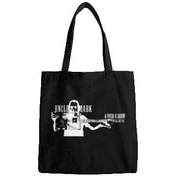 Discover Uncle Mark Front Picture Logo Bags
