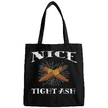 Discover vintagess NICE TIGHT ASH FUNNY CIGAR PUN Bags