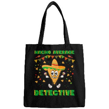 Discover Nacho Average Detective Funny Cinco De Mayo 21 Bags