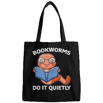 Discover Reading Books Lover Reader Nerd Bookworms Do It Quietly Bags